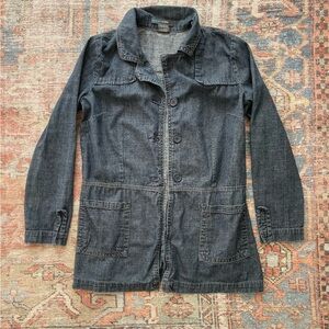Vintage French Cuff Jean Jacket